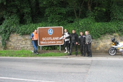Die Schottische Grenze bei Coldstream, Endlich