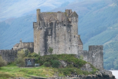 Burg Eilean Donan Castle in der Nähe von Dornie, Drehort vom Highlander