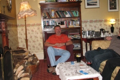 Gespräche im Kaminzimmer