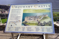Urquhart Castle Karte
