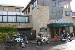 Ankunft am Queensferry Hotel