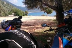 Pause am Strand