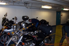 Motorräder verzurren