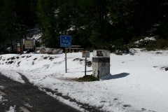Vrsic Pass 1611 Meter über NHN