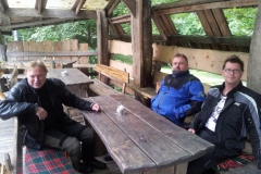 Pause im Podljubelj