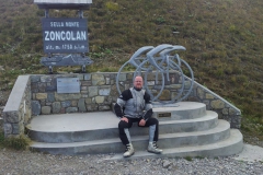 Pause am Monte Zoncolan