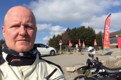 Pause am Schluchtpass