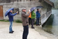 Fotopause im Regen
